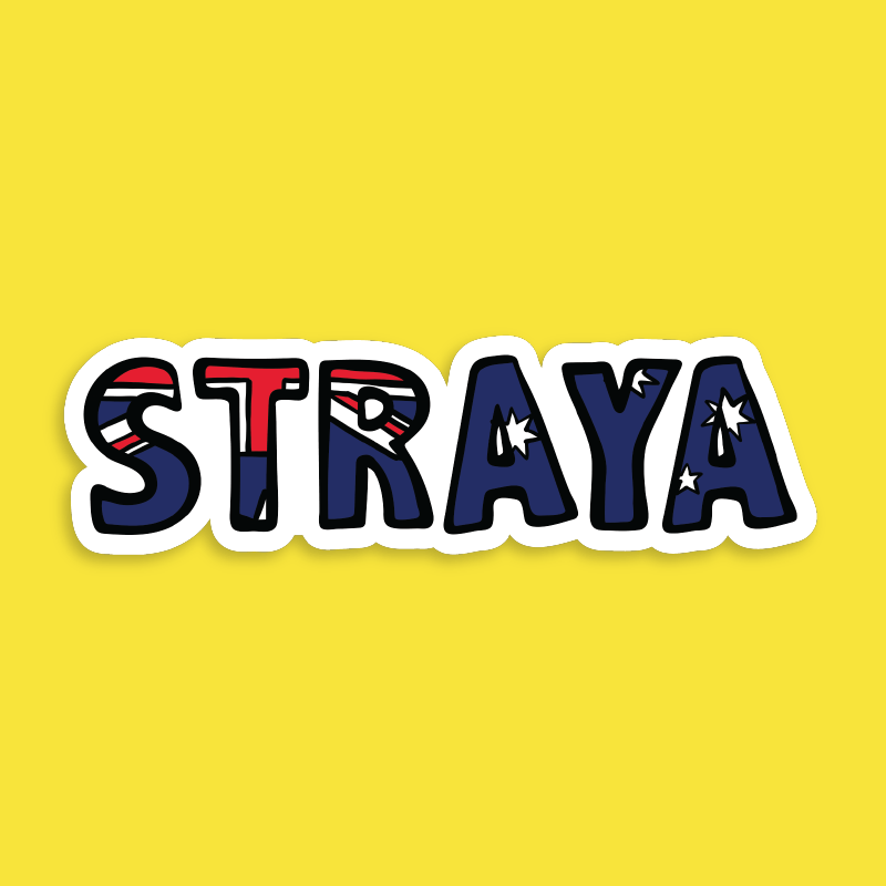 Straya 🐨 - Sticker