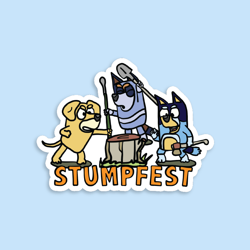 Stumpfest 🪓 - Sticker