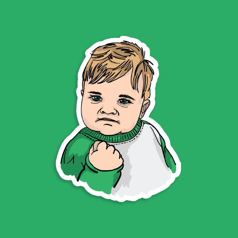 Success Kid ✊ - Sticker