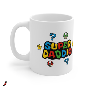 Super Daddio ⭐🍄 – Coffee Mug
