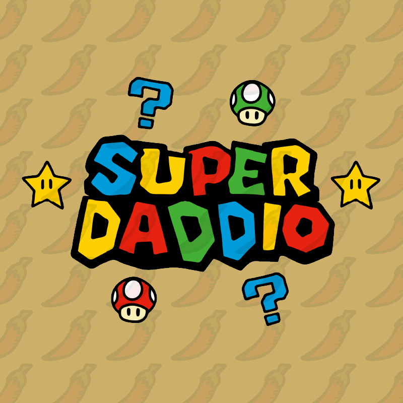Super Daddio ⭐🍄 – Unisex Hoodie