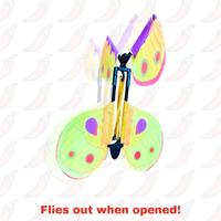 Surprise Flying Butterfly Prank 🦋