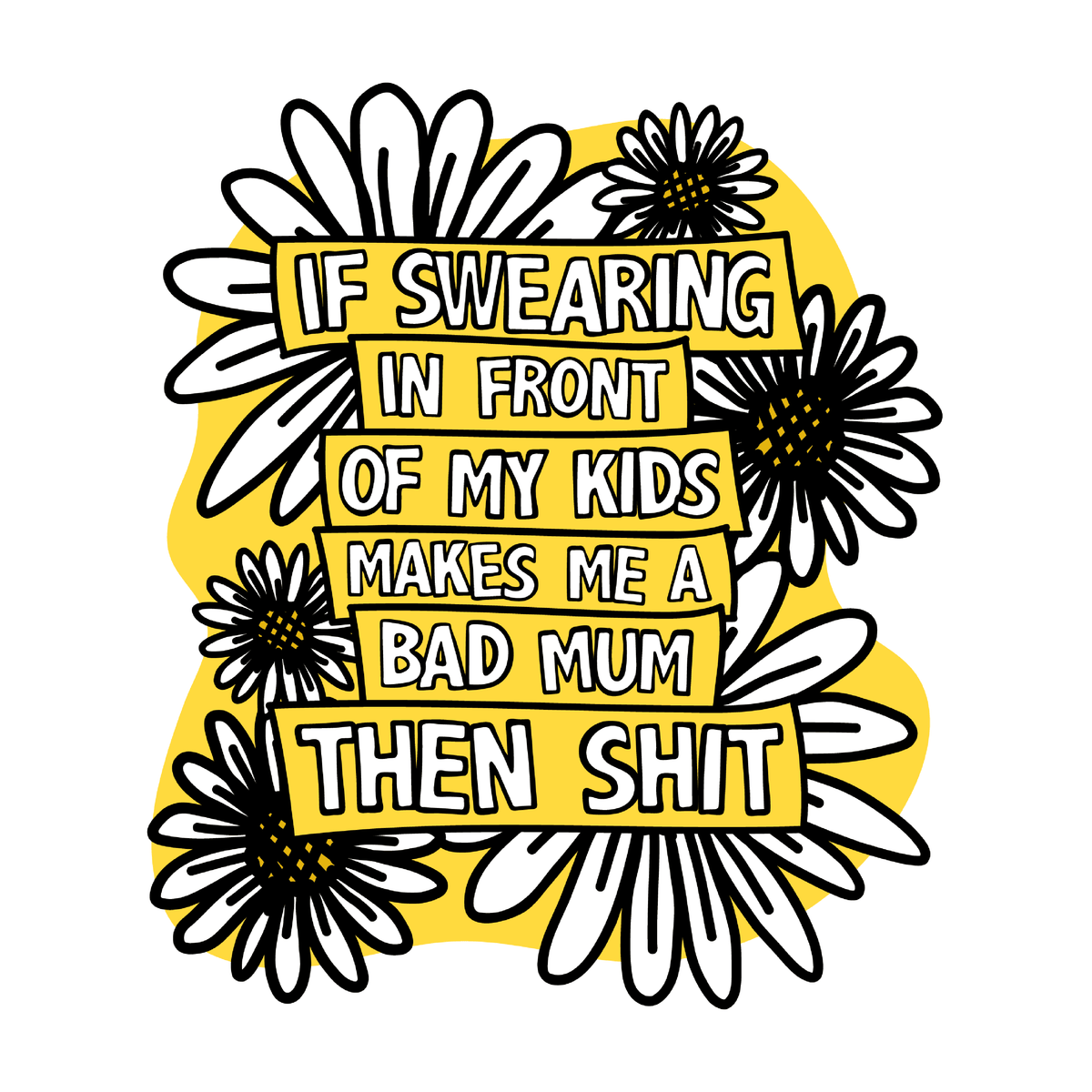 Sweary Mum 🤬🎀 - Unisex Hoodie