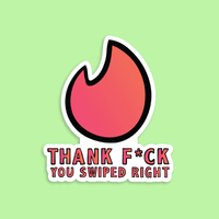 Swipe Right 🔥 - Sticker
