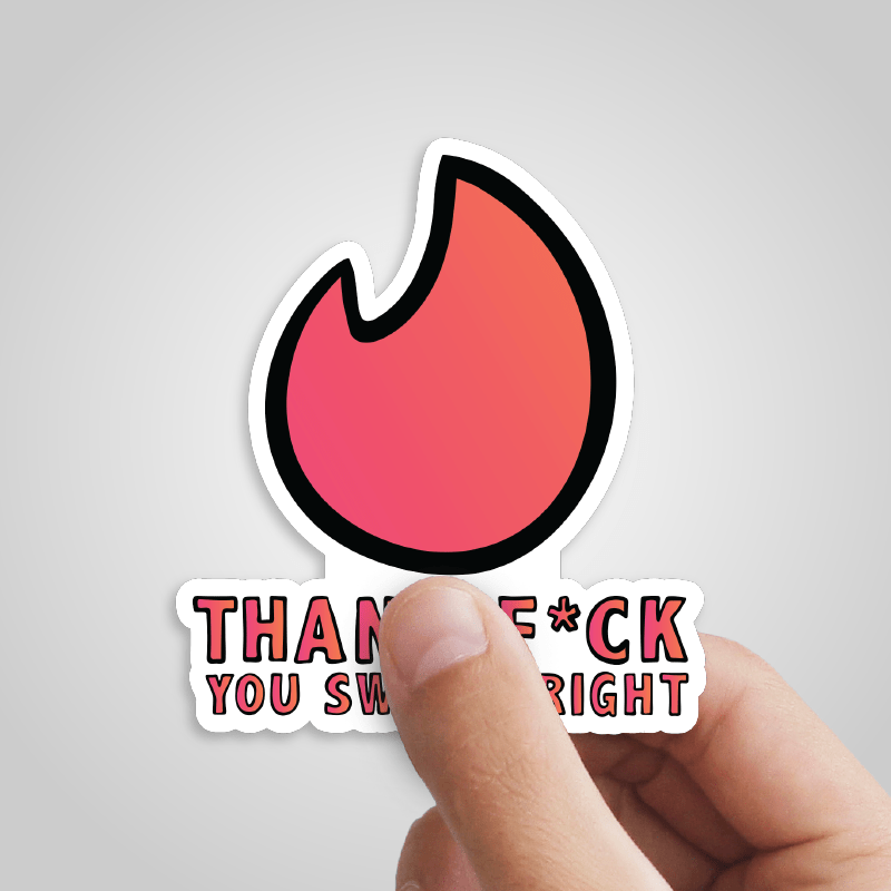 Swipe Right 🔥 - Sticker