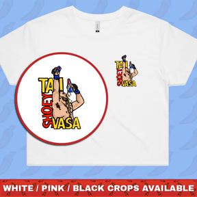 Tai Shoey Vasa 👟🥊 – Women's Crop Top
