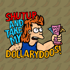 Take My Dollary Doos 💵 – Women's Crop Top