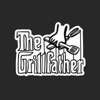 The Grillfather 🥩 - Sticker