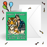 THE KING OF TIGERS 🐯 - Birthday Card