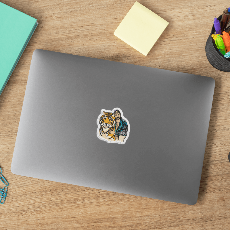 The King of Tigers 🐯 - Sticker