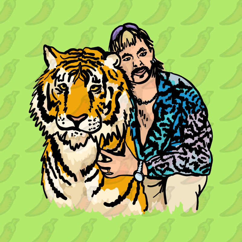 The King of Tigers 🐯 - Unisex Hoodie