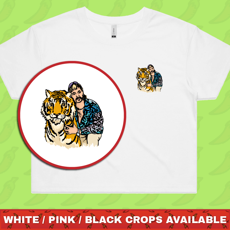 The King of Tigers 🐯 - Women's Crop Top