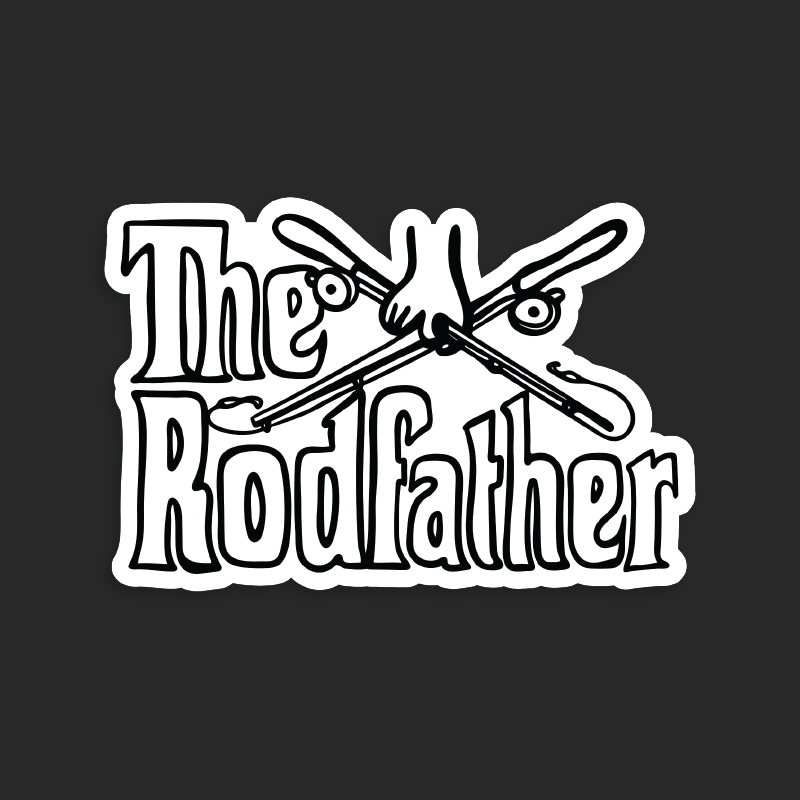 The Rodfather 🎣 - Sticker