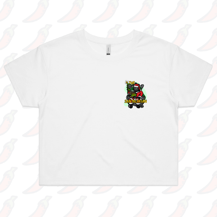 The Santalorian 👽🎅 - Women's Crop Top