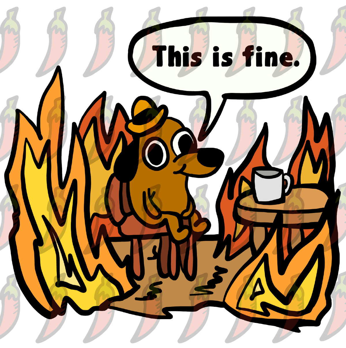 This Is Fine 🔥 - Coffee Mug