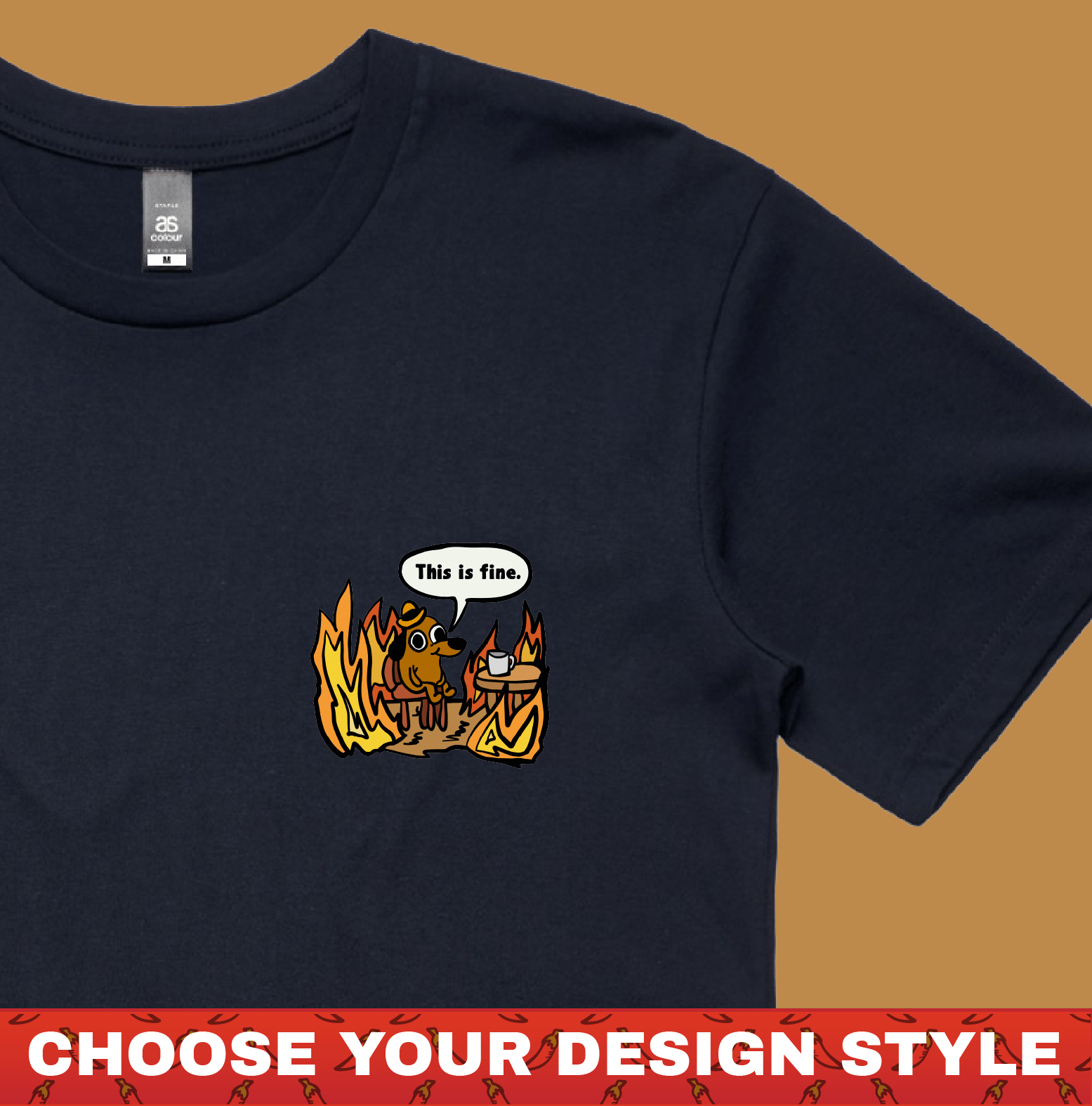 This Is Fine 🔥 - Men's T Shirt