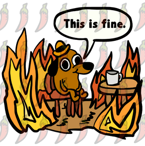 This Is Fine 🔥 - Men's T Shirt