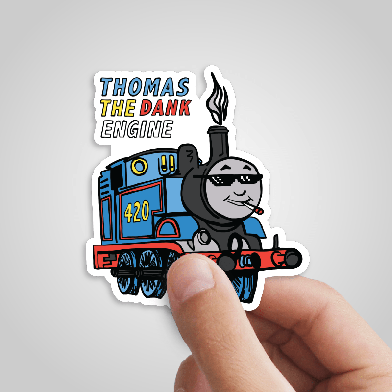 Thomas The Dank Engine 🚂 - Sticker