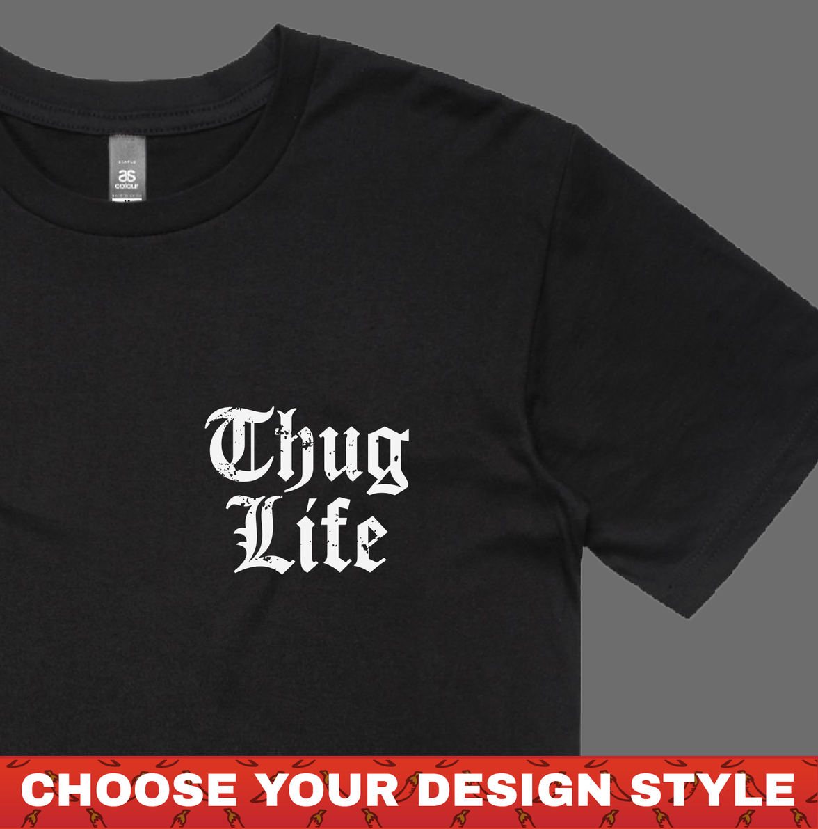 Thug Life 🖕🏾 - Men's T Shirt