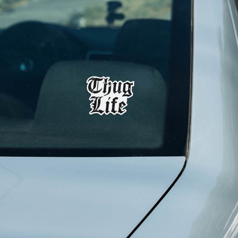 Thug Life 🖕🏾 - Sticker