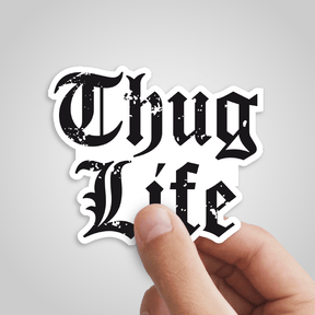 Thug Life 🖕🏾 - Sticker