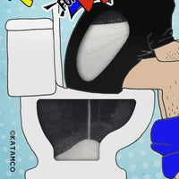 TOILET TIMER FOR DAD!