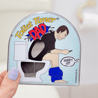 TOILET TIMER FOR DAD!