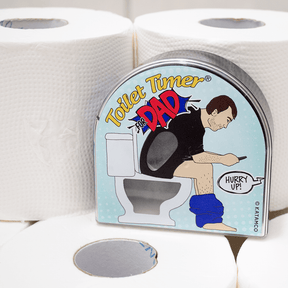 TOILET TIMER FOR DAD!