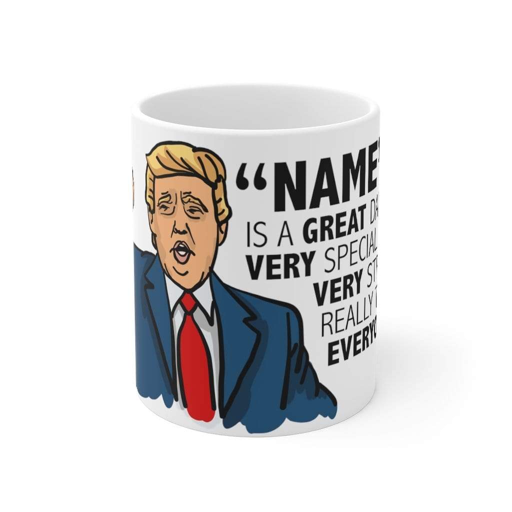 Trump Approves Your Dad 👌 - Customisable Coffee Mug