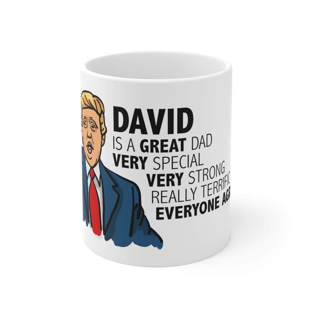 Trump Approves Your Dad 👌 - Customisable Coffee Mug