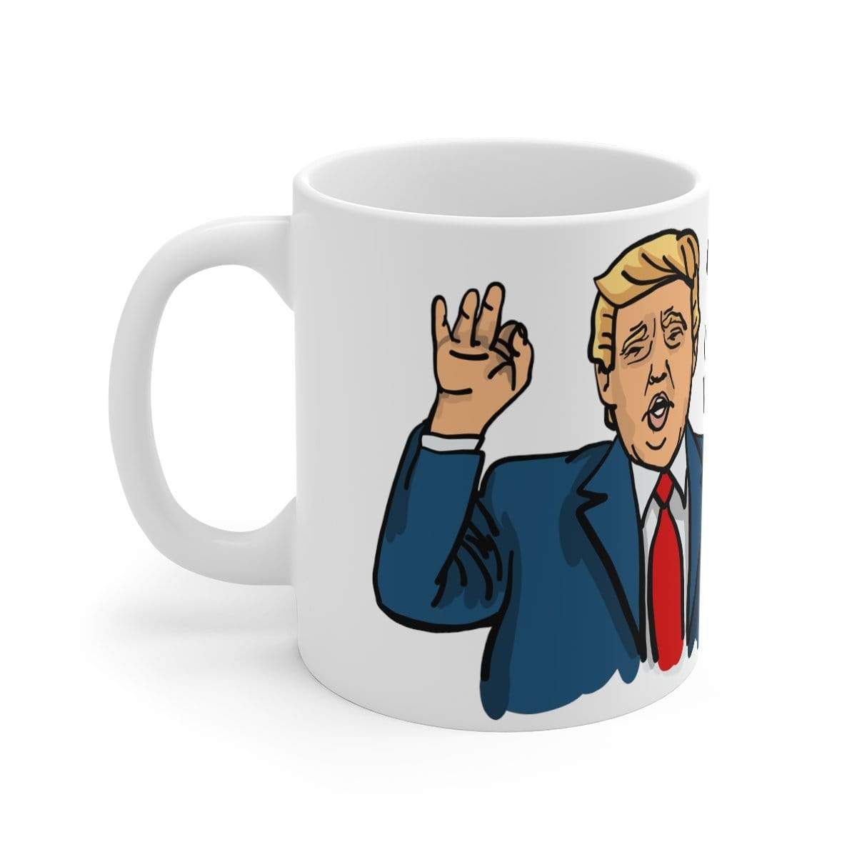 Trump Approves Your Mate 👌 - Customisable Coffee Mug