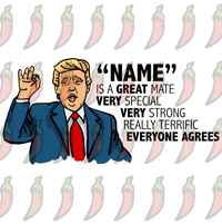 Trump Approves Your Mate 👌 - Customisable Coffee Mug