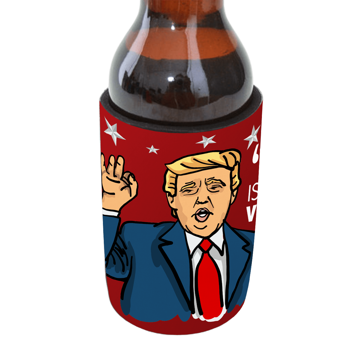 Trump Approves Your Mum 👌 - Personalised Stubby Holder