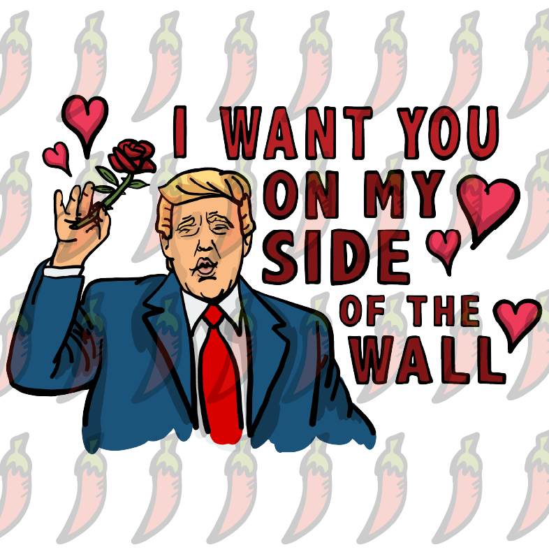 Trump Wall of Love 🤝 - Coffee Mug