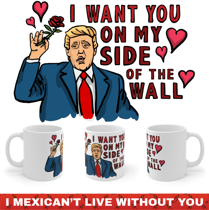 Trump Wall of Love 🤝 - Coffee Mug