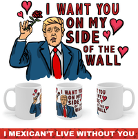Trump Wall of Love 🤝 - Coffee Mug