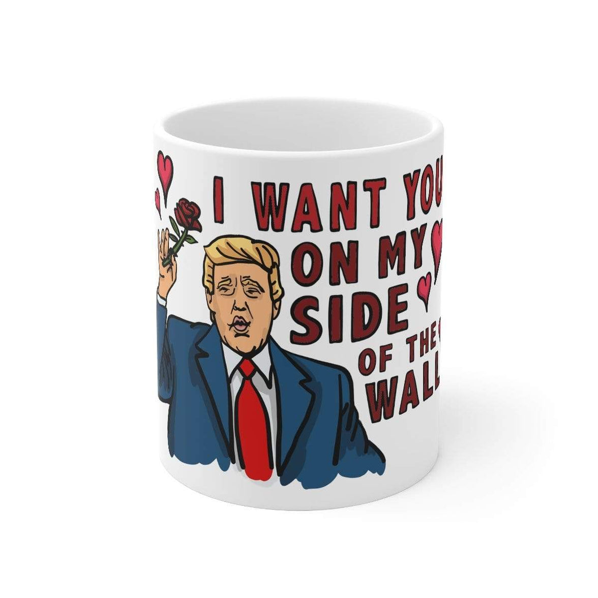 Trump Wall of Love 🤝 - Coffee Mug