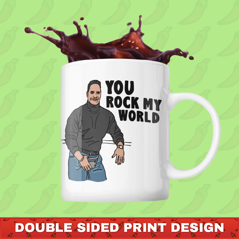 U Rock My World 👨🏾 - Coffee Mug