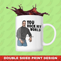 U Rock My World 👨🏾 - Coffee Mug