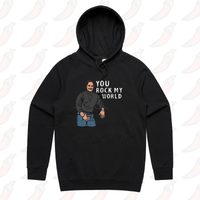 U Rock My World 👨🏾 - Unisex Hoodie