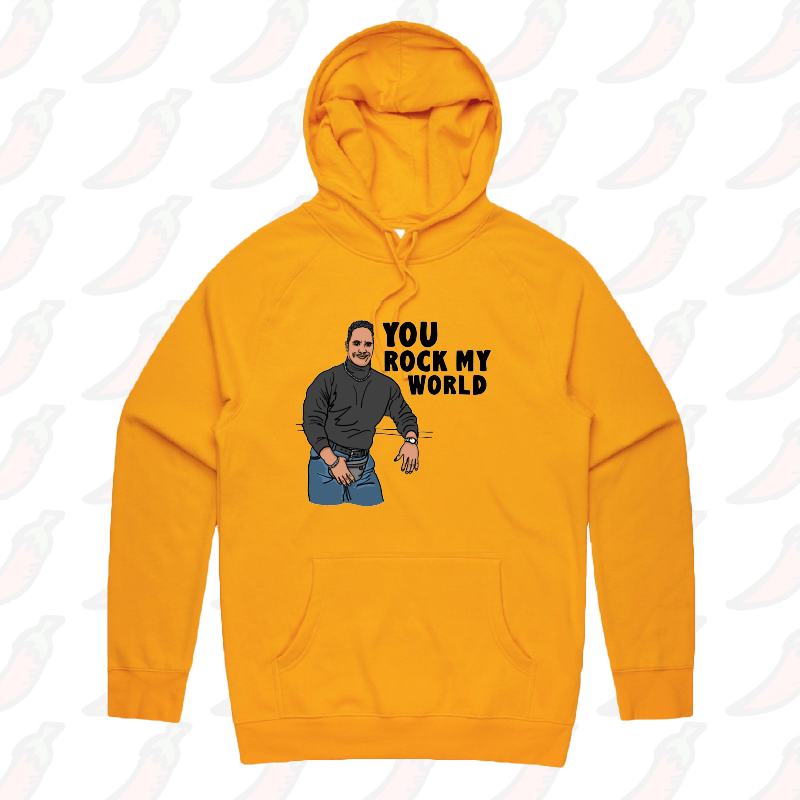 U Rock My World 👨🏾 - Unisex Hoodie