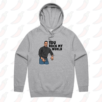 U Rock My World 👨🏾 - Unisex Hoodie