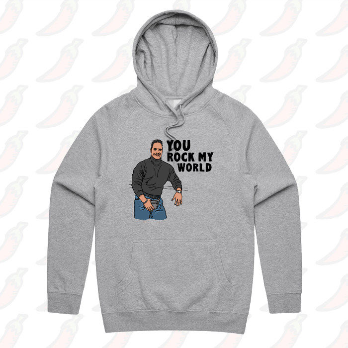 U Rock My World 👨🏾 - Unisex Hoodie