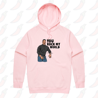 U Rock My World 👨🏾 - Unisex Hoodie