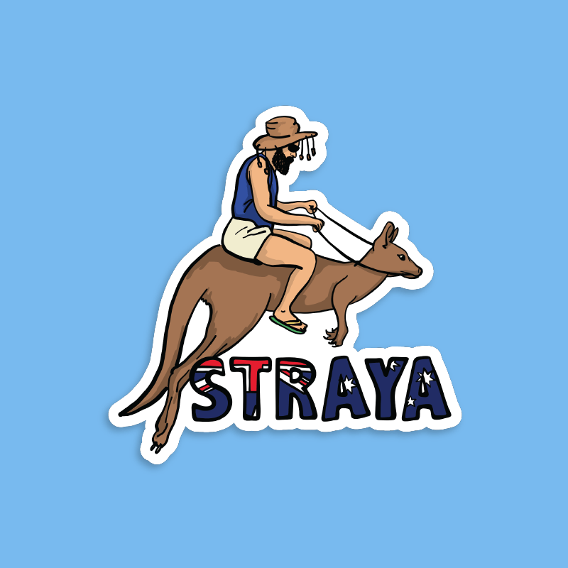 Barra Roo Sticker Uber Roo 🦘 - Sticker