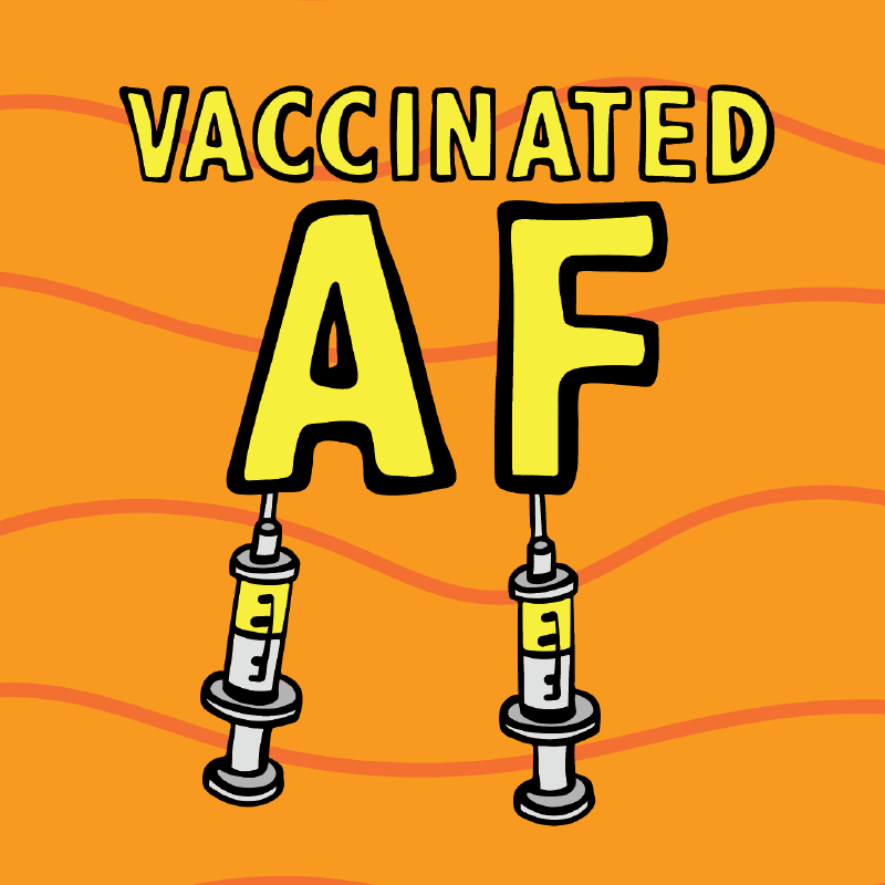 Vaccinated AF 💉 - Stubby Holder