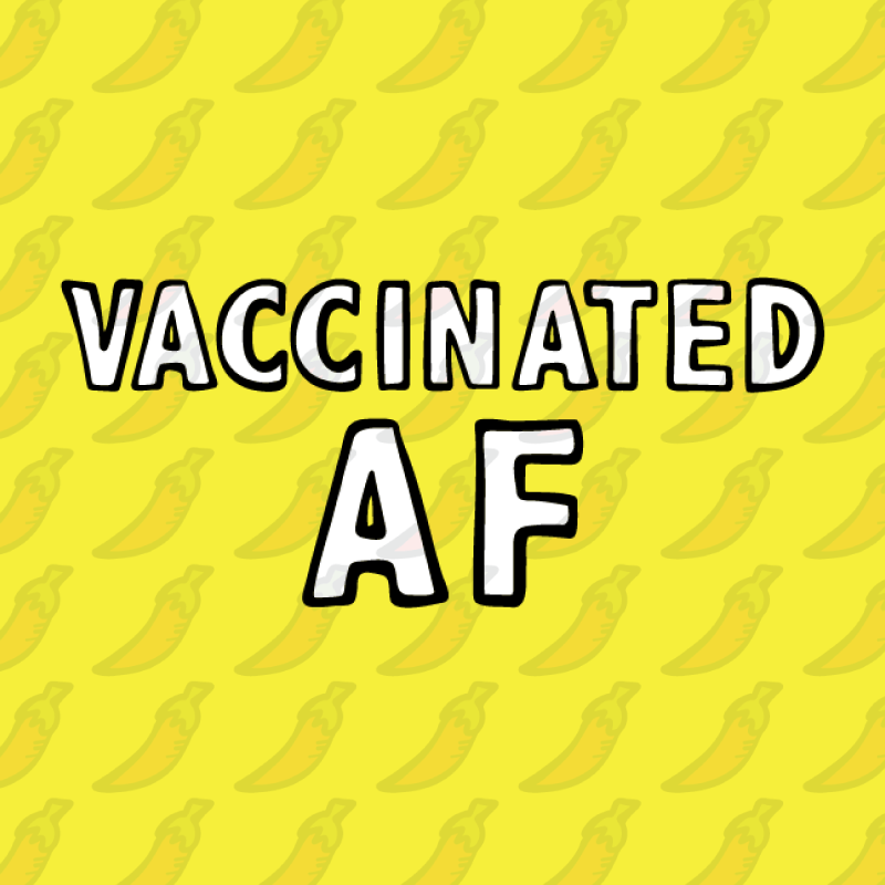Vaccinated AF 💉 - Women's Crop Top