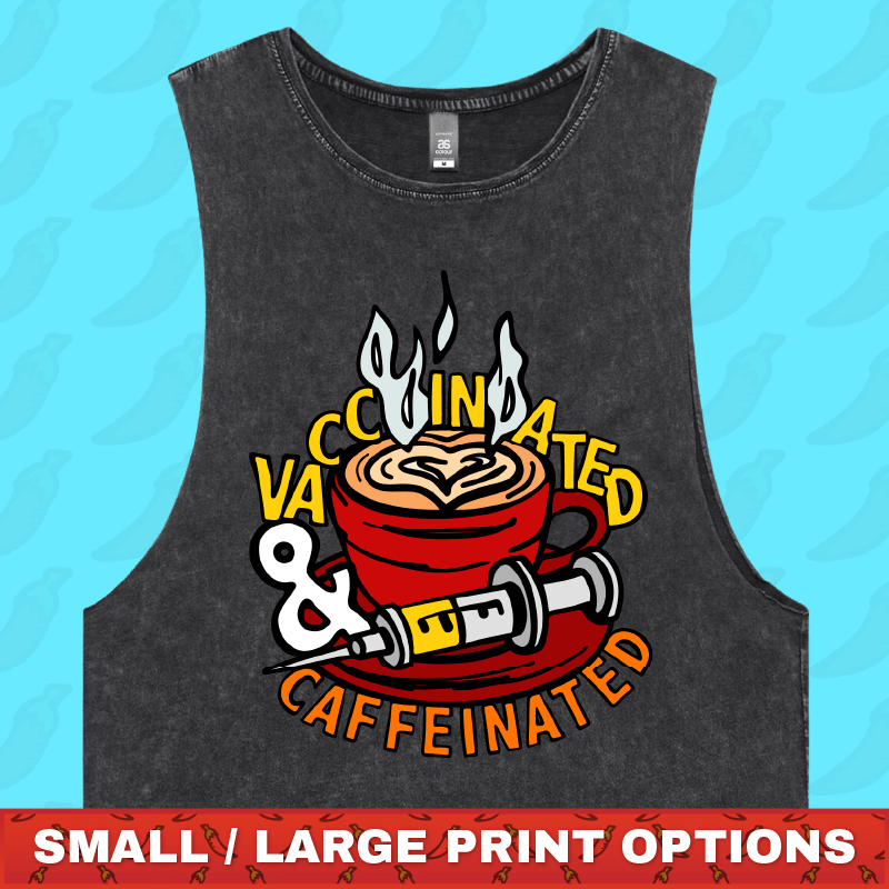 Vaccinated & Caffeinated 💉☕ - Tank