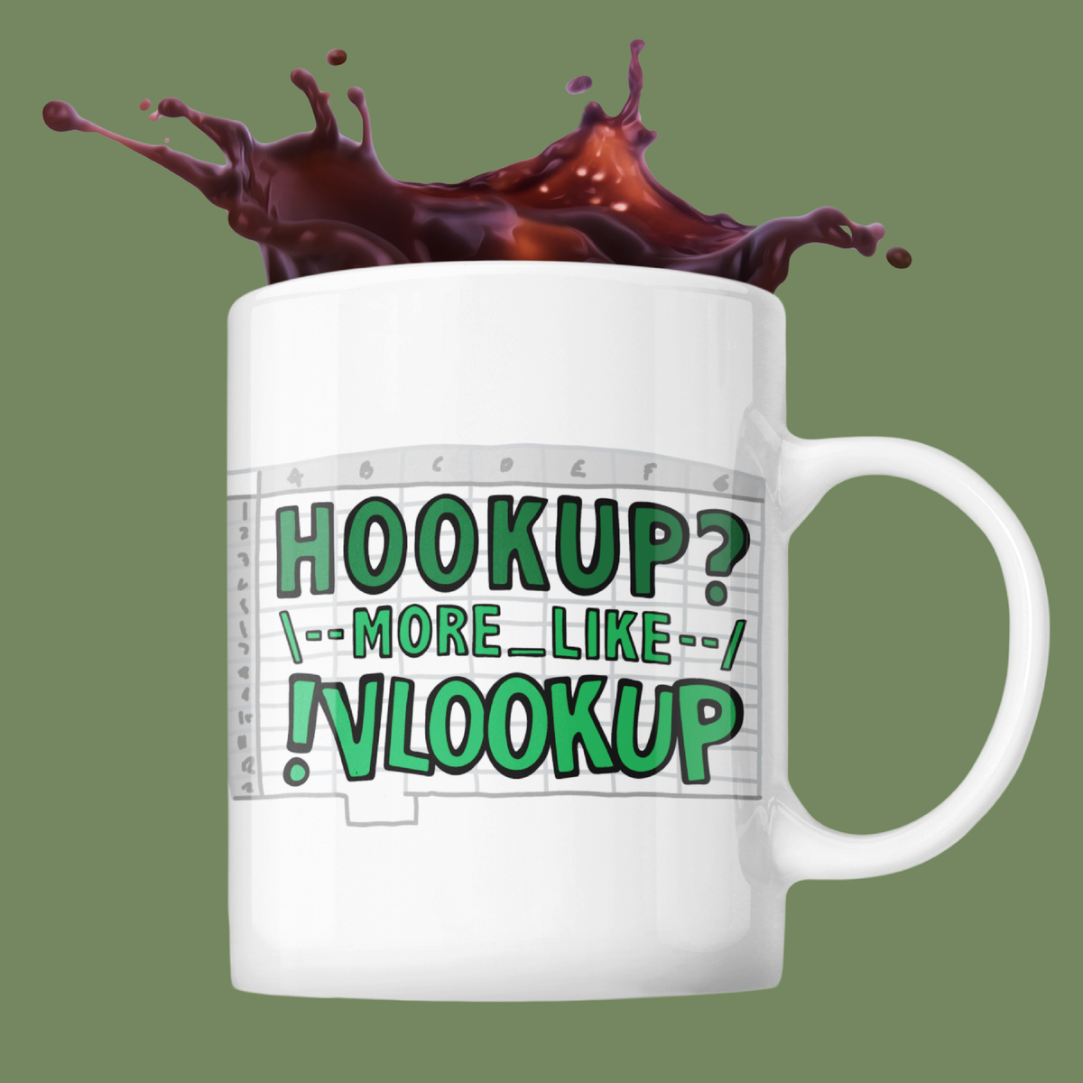 !Vlookup 🌹🤓🔥- Coffee Mug
