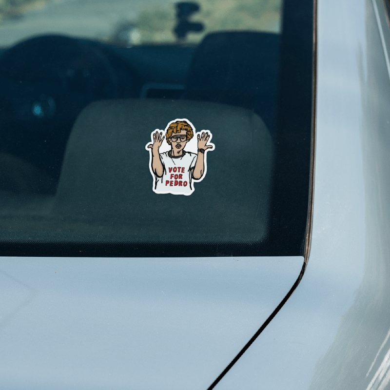 Vote for Pedro 👓 - Sticker